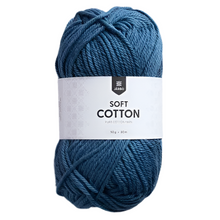 Ladda upp bild till gallerivisning, Soft Cotton Jeans Blue