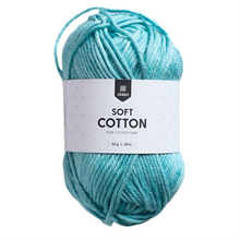 Ladda upp bild till gallerivisning, Soft Cotton Lagoon splash (melerad)