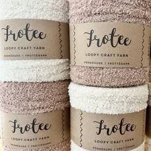 Ladda upp bild till gallerivisning, Materialkit "Hedda" en necessär och en matta i frottégarn