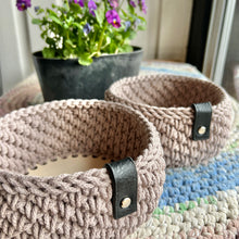 Ladda upp bild till gallerivisning, Materialkit - "Molly" virka två korgar i Junior