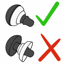 Ladda upp bild till gallerivisning, Säkerhetsögon 14 mm. 4 par, Rosa/Brun/Grön/Blå