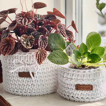 Ladda upp bild till gallerivisning, Materialkit - "Kate" virka två krukor