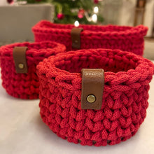 Ladda upp bild till gallerivisning, CLASSIC RED Premium 5 mm. mjukt bomullssnöre