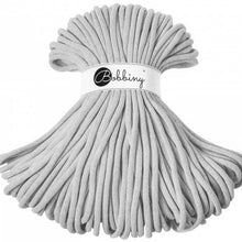 Ladda upp bild till gallerivisning, LIGHT GREY Jumbo 9 mm. 1,2 kg. mjukt bomullssnöre