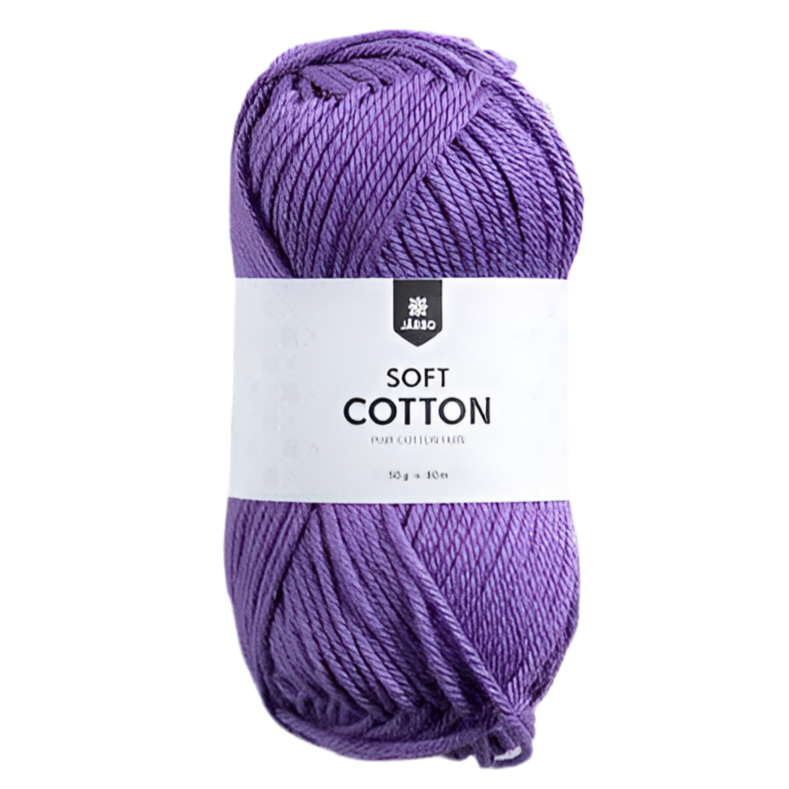 Soft Cotton Purple crocus