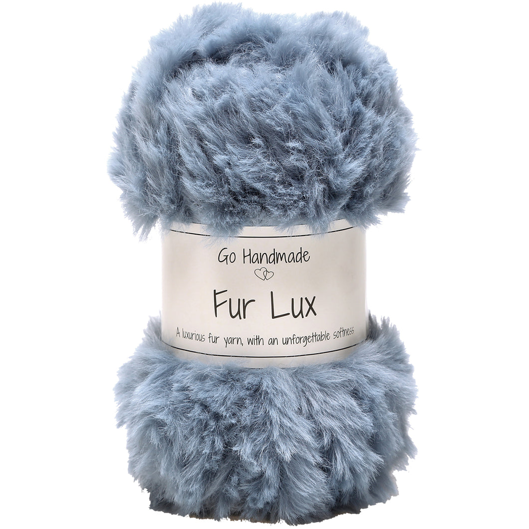 Fur Lux - Jeans Blue