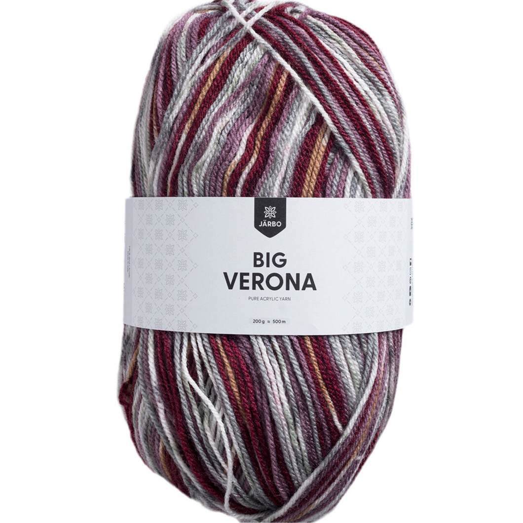 Big Verona 200 g. Romantic Maroon