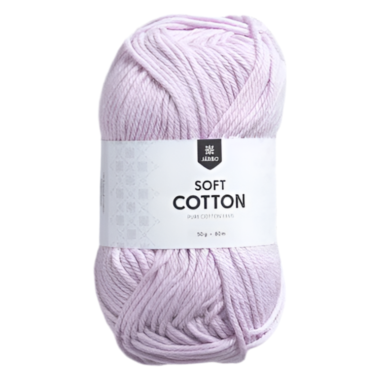 Soft Cotton Pastel Lilac