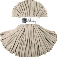 Ladda upp bild till gallerivisning, BEIGE Jumbo 9 mm. 1,2 kg. mjukt bomullssnöre
