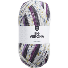 Ladda upp bild till gallerivisning, Big Verona 200 g. Popy Purple Tweed
