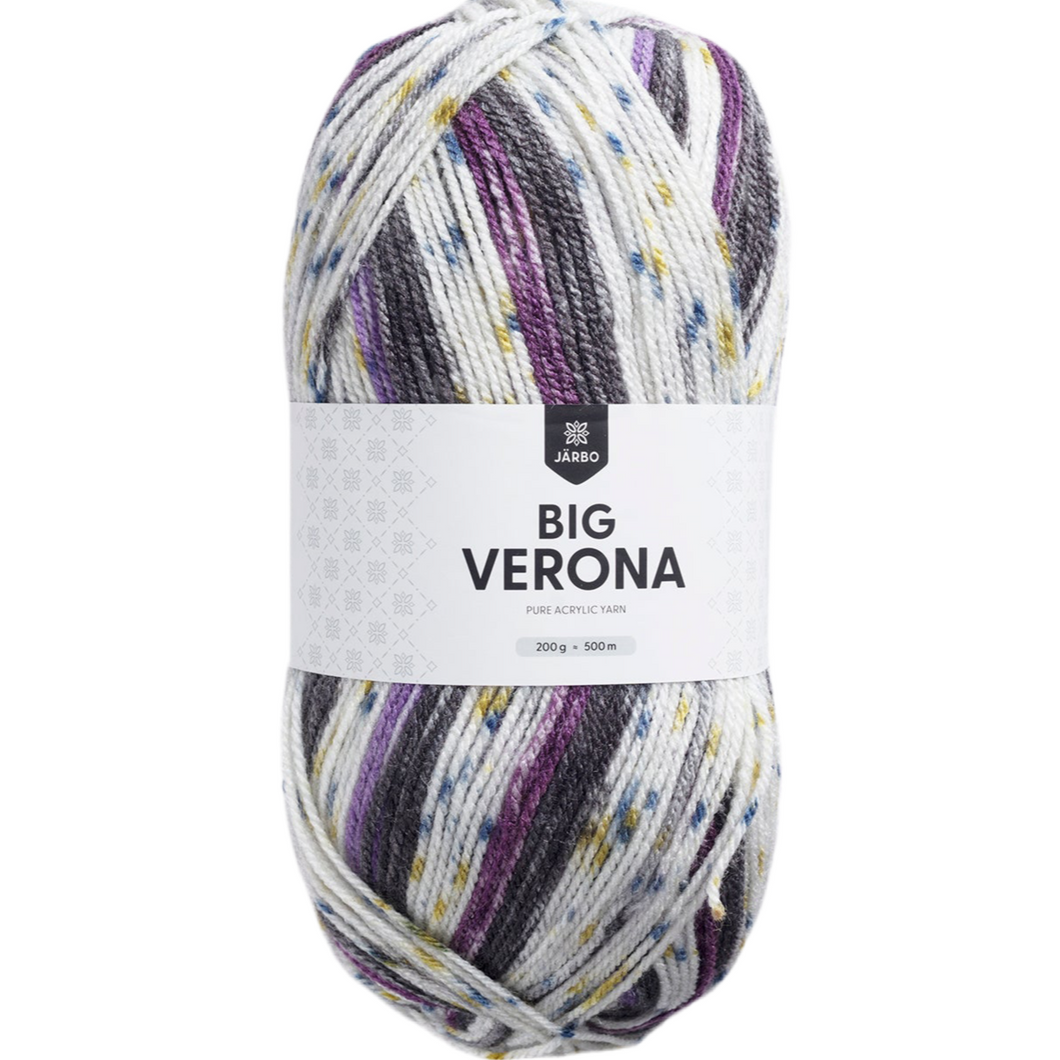 Big Verona 200 g. Popy Purple Tweed