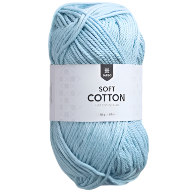 Soft Cotton Paled blue