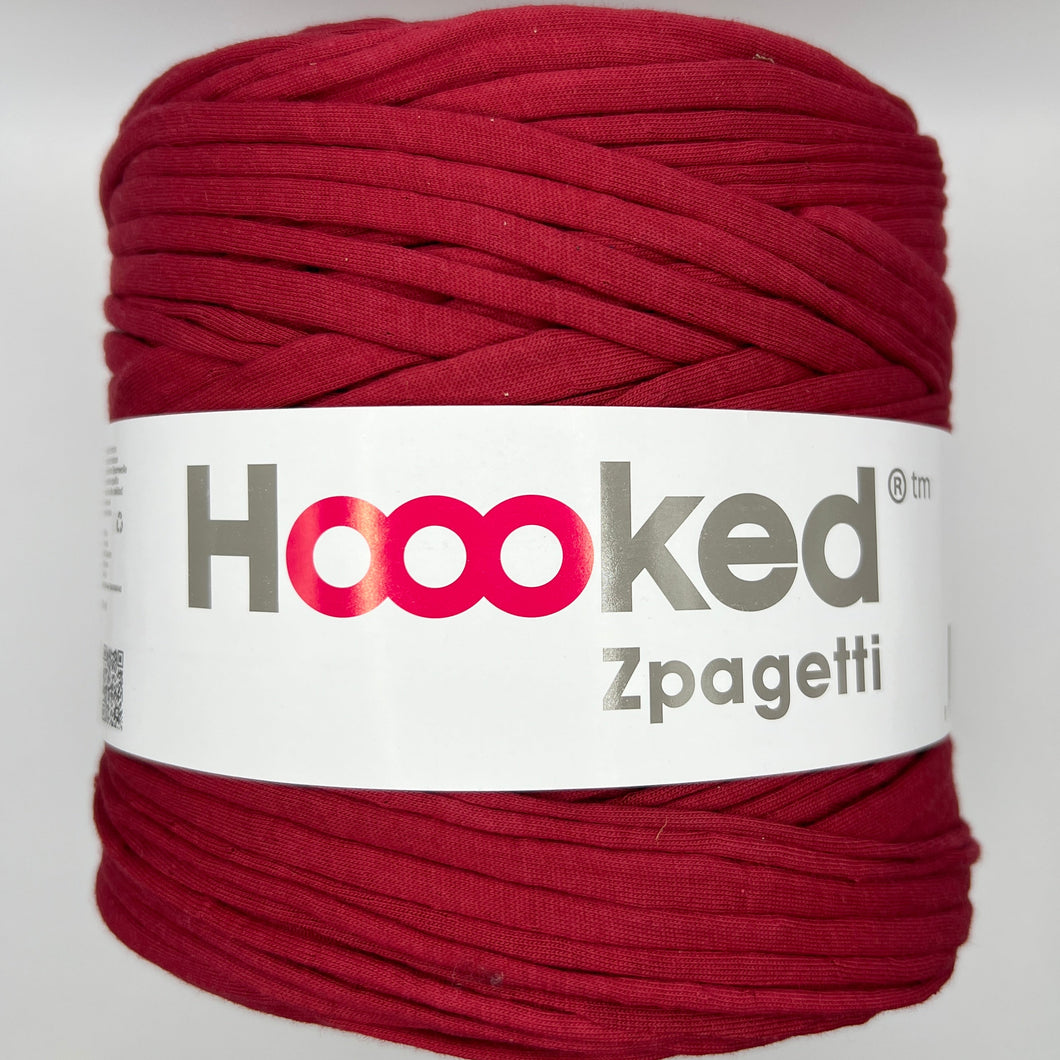 Zpagettigarn BORDEAUX TULIP