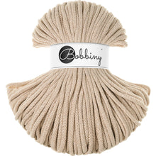 Ladda upp bild till gallerivisning, WARM BEIGE Premium 5 mm. mjukt bomullssnöre
