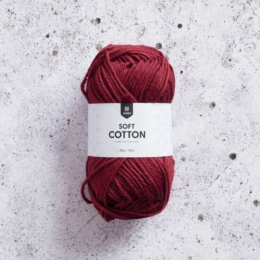 Soft Cotton Maroon red