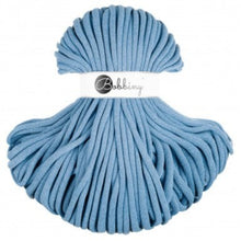 Ladda upp bild till gallerivisning, Jumbo Cotton Cord 9 mm Perfect Blue 1,2 kg
