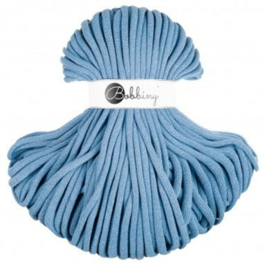 Jumbo Cotton Cord 9 mm Perfect Blue 1,2 kg