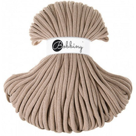 Jumbo Cotton Cord 9 mm. Sand 1,2 kg.