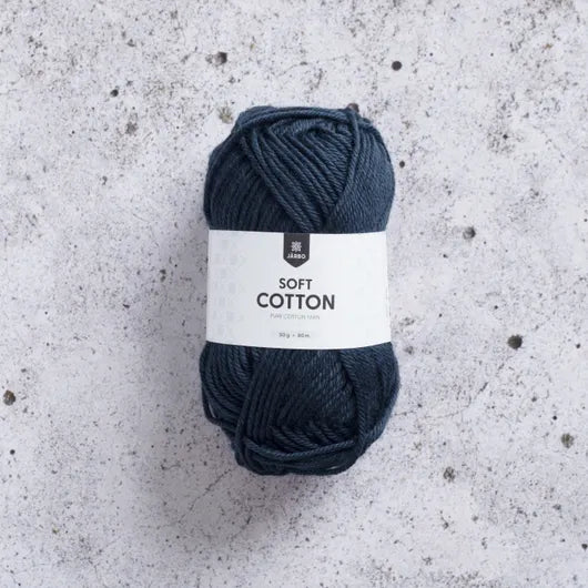 Soft Cotton Navy blue
