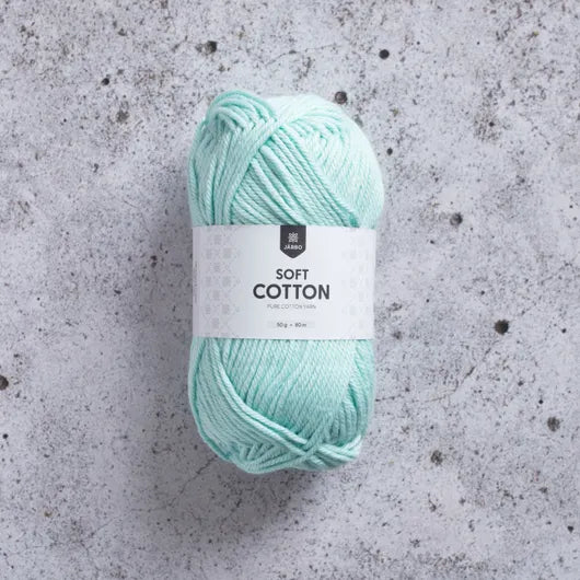 Soft Cotton Pastel Turquoise